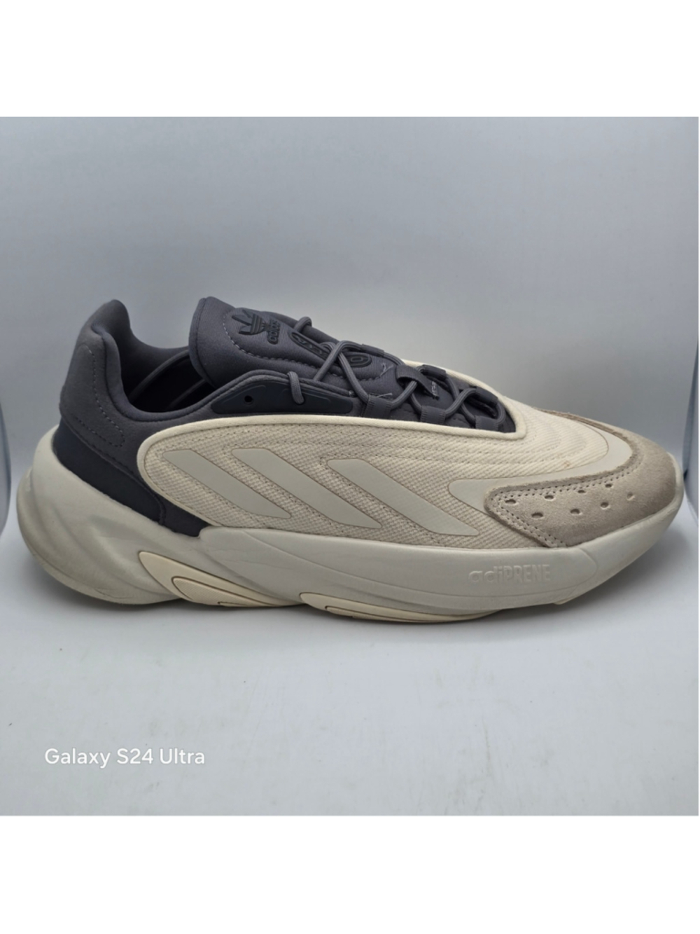 Men's Adidas Ozelia Sneakers Beige and Grey 7 men's